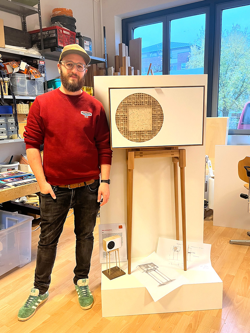 Markus Reiter mit seinem preisgekrönten „Otto"