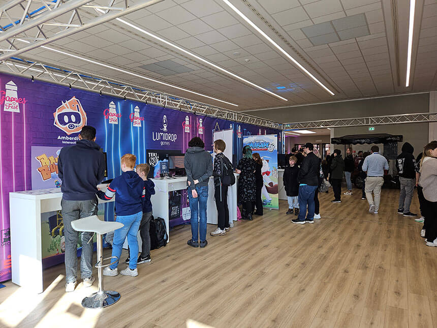Beim Baltic Games Festival treffen sich nicht nur jung und alt, sondern auch Expertinnen und Experten aus allen Bereichen der Games-Branche.