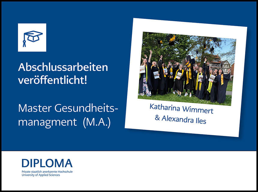 Die Abschlussarbeiten von Katharina Wimmert & Alexandra Iles (Gesundheitsmanagement M.A.) wurden jetzt im Management Handbuch Pflege veröffentlicht.