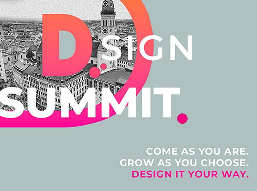 Die D.SIGN Summits stoßen jedes Jahr auf große Resonanz. Anmeldeschluss ist der  8. April 2026.