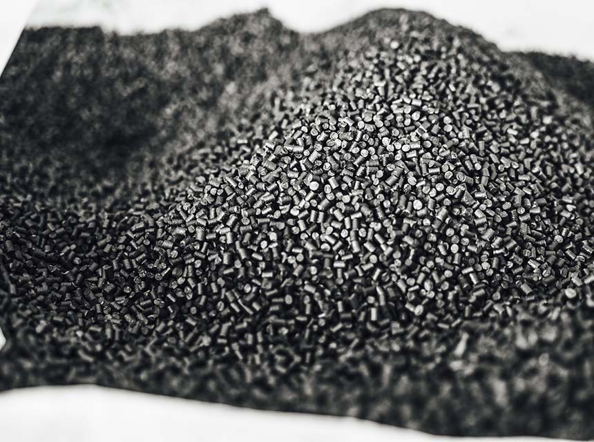 CO2-negative Kunststoffpellets