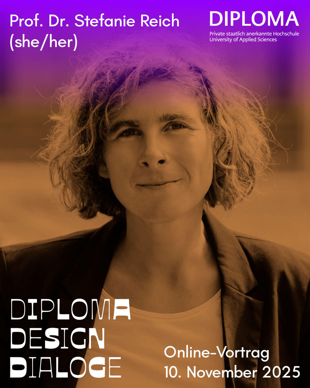 Partizipation entwerfen – Partizi…what?! Versuch einer Skizze gesellschaftlicher Designpraktiken zum Teilhaben, Teilnehmen und Teil sein – Prof. Dr. Stefanie Reich | 10. November 2025.