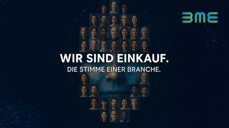Die von Lorena entwickelte Kampagne „Wir sind Einkauf“ macht den Berufsverband menschlich und sichtbar. Mit authentischen Porträts aus der BME-Community positioniert sie den Verband als starke Stimme des Einkaufs – emotional, nahbar und vernetzend.