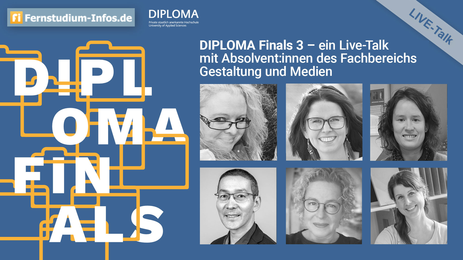 Am 21. Mai 2026 gehen die DIPLOMA Finals in die nächste Runde. Viel Spaß bei Live-Talk!