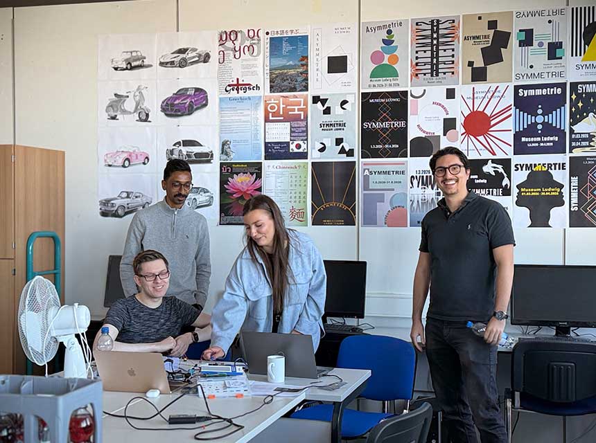 Der 25. April stand ganz im Zeichen von Eye-Tracking / UX-Design
