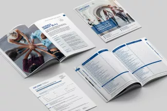 Info-Broschüren der DIPLOMA Hochschule