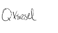 Unterschrift Quirina Kiesel