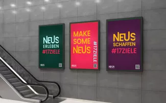 Plakatentwürfe im Bereich Social Design