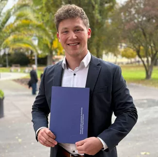 Absolvent Jonas Reisinger