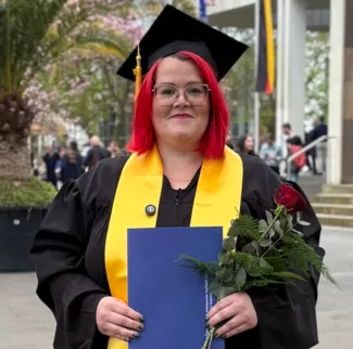 Absolventin Jennifer Heitmann