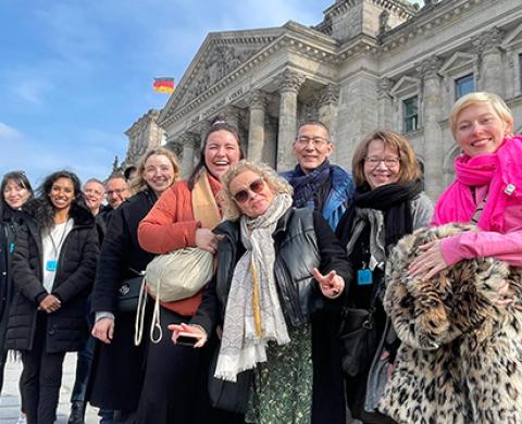 Gruppenbild in Berlin