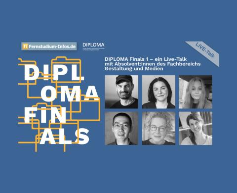 DIPLOMA Finals – Live-Talk 1 (21.05.2025) bei Fernstudium-Infos.de (Teaser-Bild)