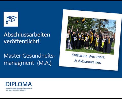 Abschlussarbeiten veröffentlich – Master Gesundheitsmanagement (M.A.) – Symbolbild