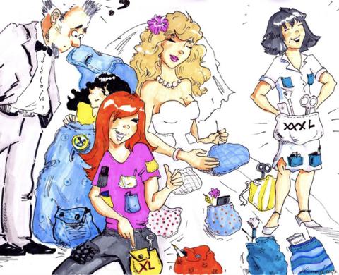 Kleidung und Empowerment, Illustration ©Elena Linge