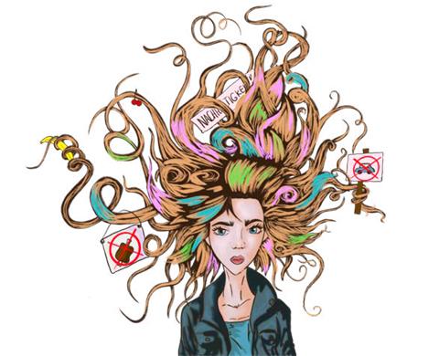 Nachhaltiges Leben, Illustration ©Chi