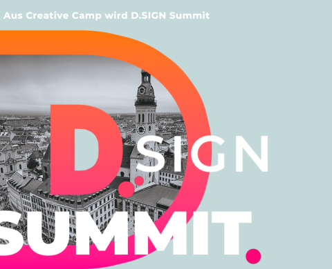 Logo "D.SIGN SUMMIT" des Fachbereichs Gestaltung und Medien