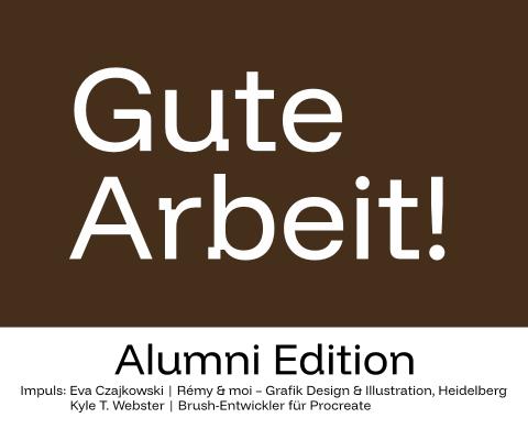 Veranstaltungsmotiv der Tutorialserie "Gute Arbeit!"