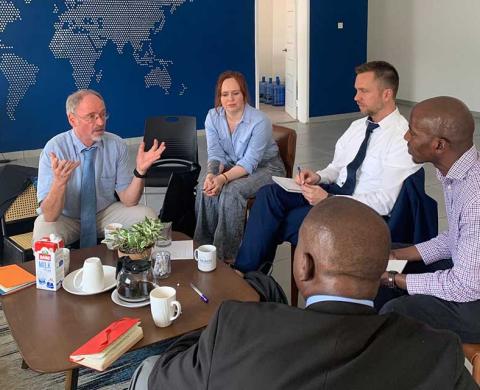 Beteiligte am Ghana-Projekt