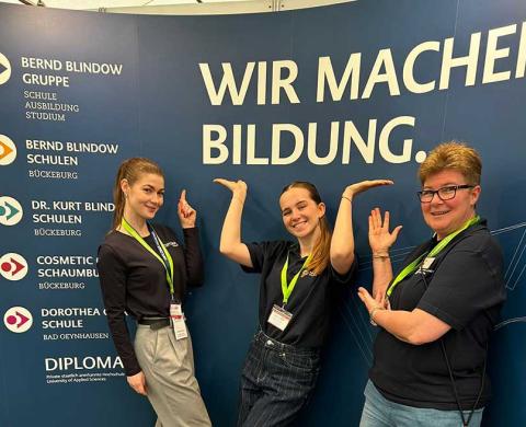 Teambild, Messestand auf der Schaumburger Regionalschau 2026